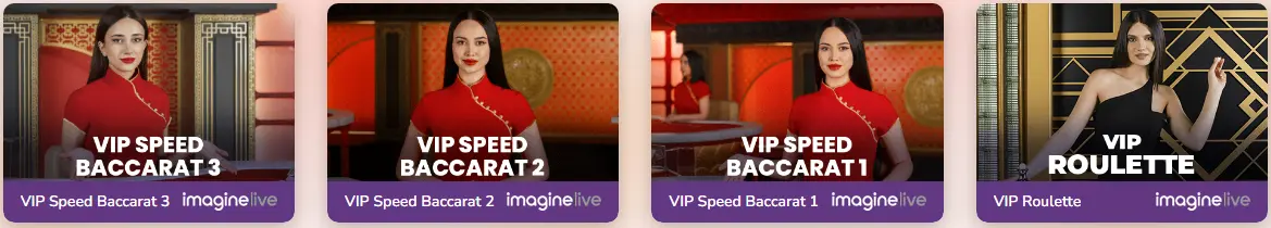 Jeu de baccarat sur Wild Sultan Casino